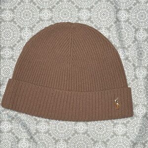Polo Ralph Lauren Brown Knit Beanie